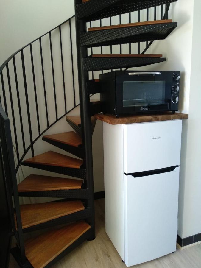 Charmant logement vue mer avec chambre et terrasse Guidel Extérieur photo